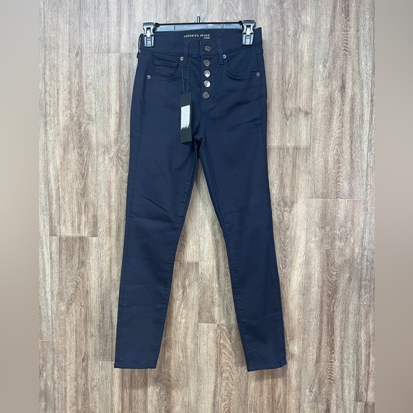 Veronica Beard Debbie High Rise Skinny Ankle - Picture 1 of 8